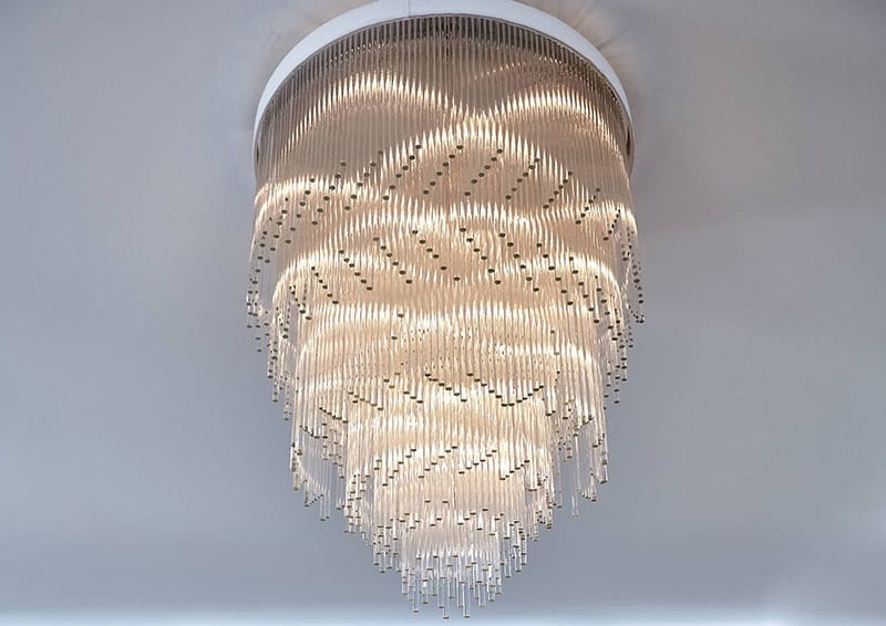 Amiraglio Semplice detail Contemporary Chandelier