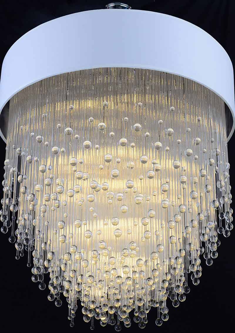 Aqua Droplets Maggiore - Contemporary Chandelier