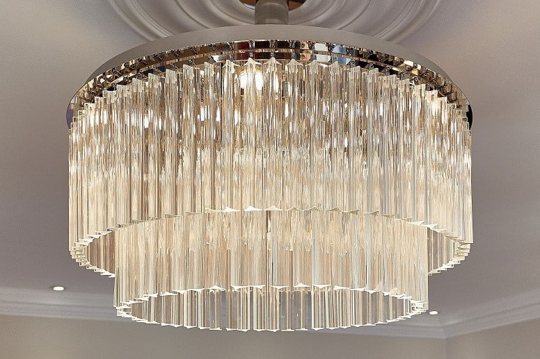 Brillante Cromato Collection Custom-made Contemporary Chandeliers