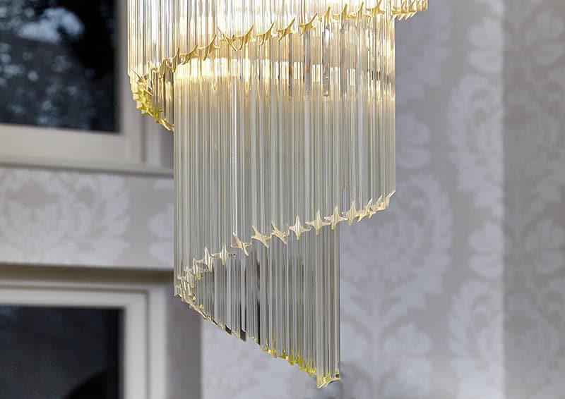 Brillante Doppia Spirale XI detail Classic Chandelier