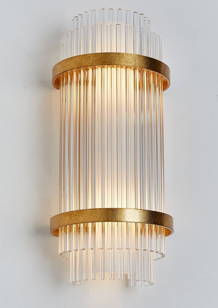 Wall Sconces - Eccellenza Junior 24ct Matt Gold