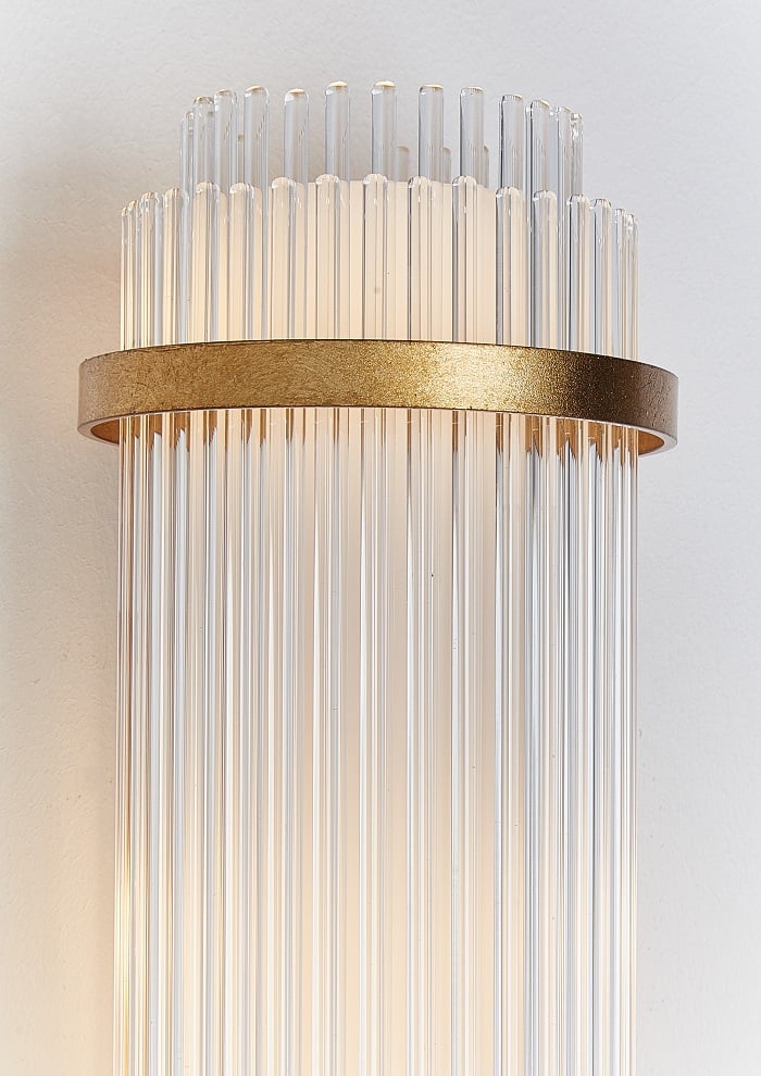 Luxury Wall Sconces - Eccellenza 24ct Matt Gold