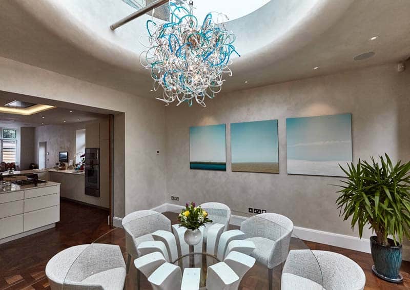 Energia Cosmica Aquamarina Luxury Artistic Chandelier