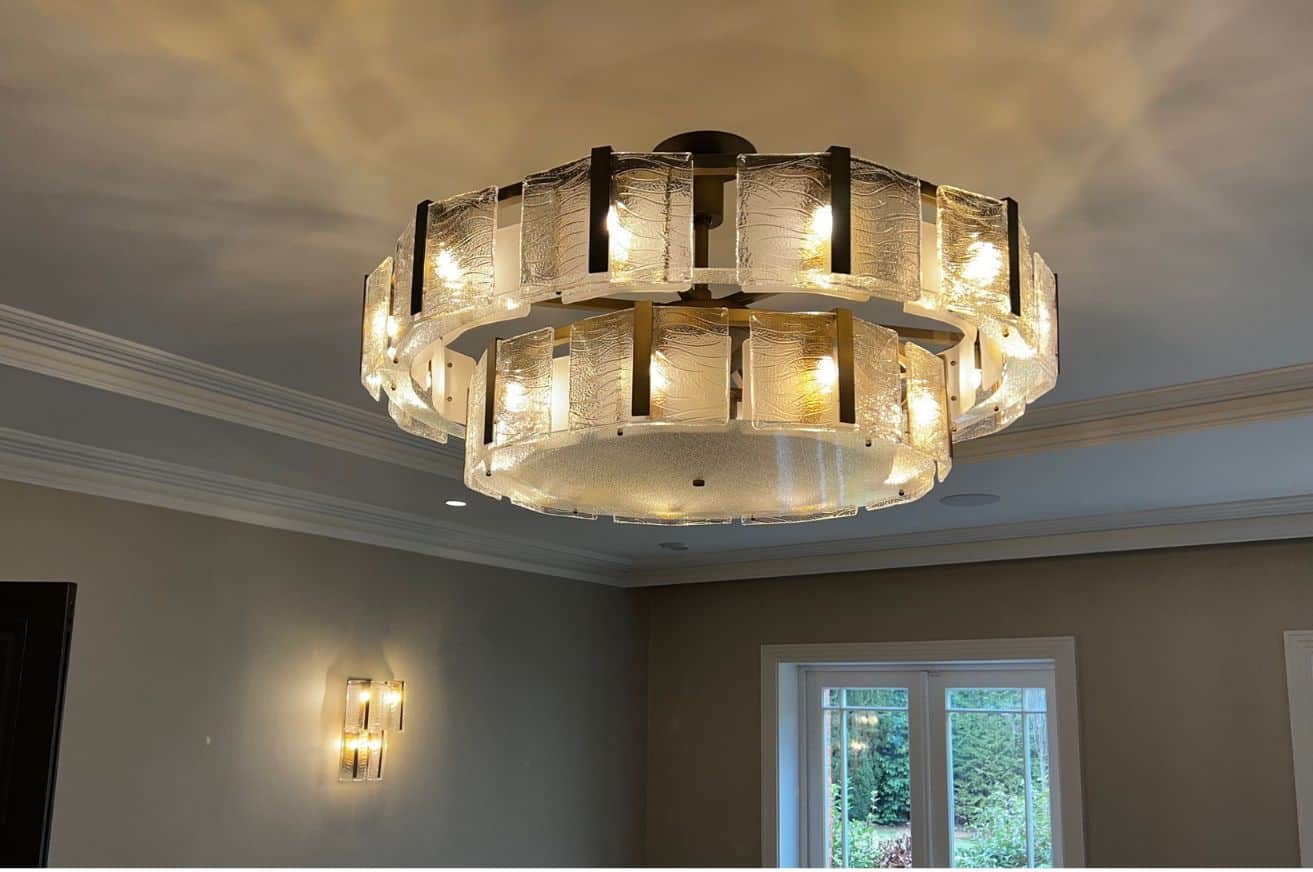 Foglio Inverno Chandelier for Living Rooms