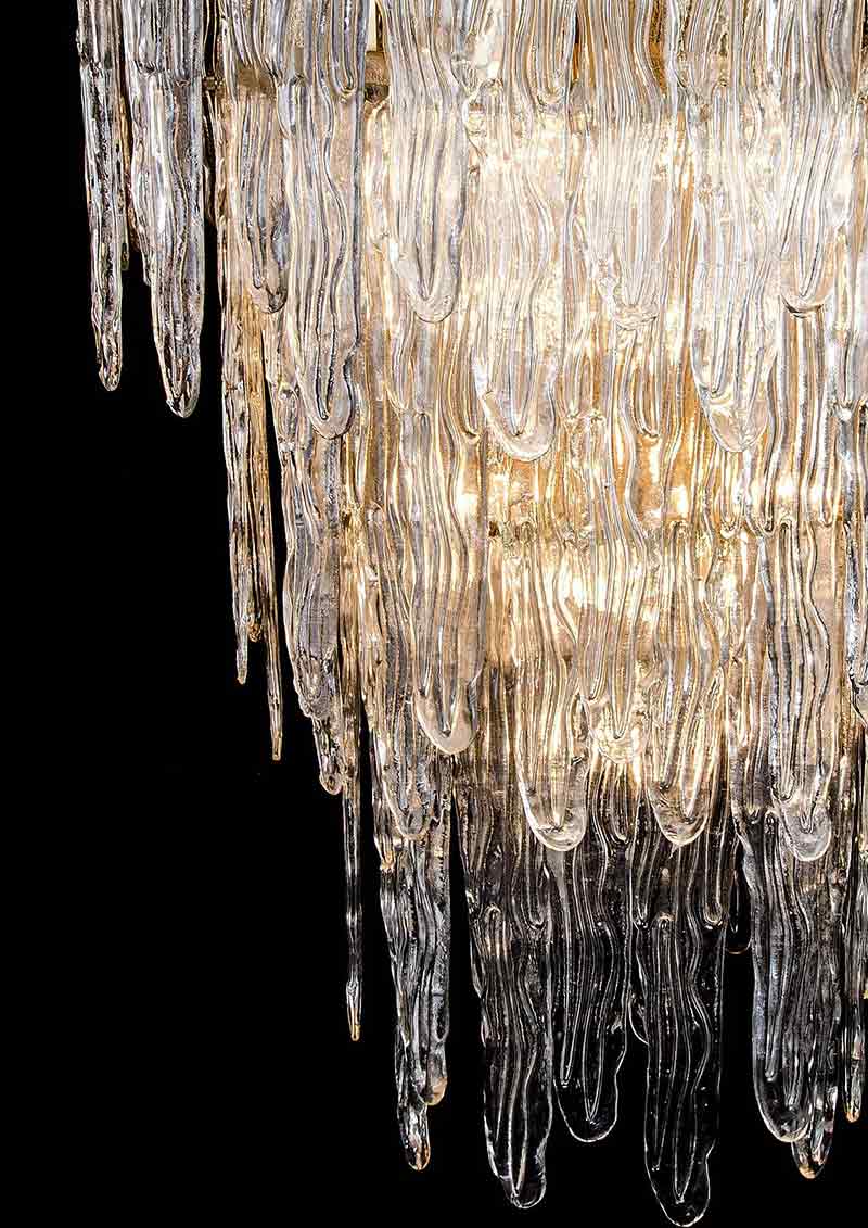 Ghiaccio Maggiore Luxury Artistic Chandelier