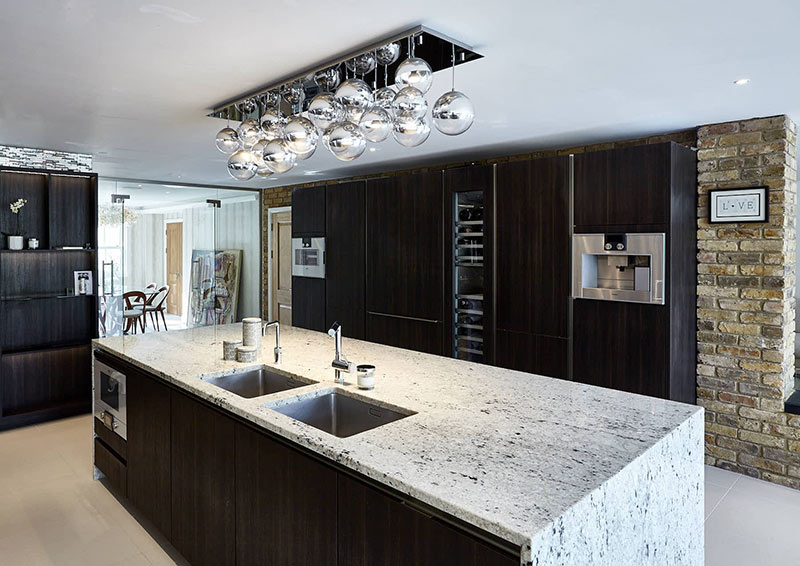 Contemporary Chandelier Globbi Cromatti Junior Kitchen