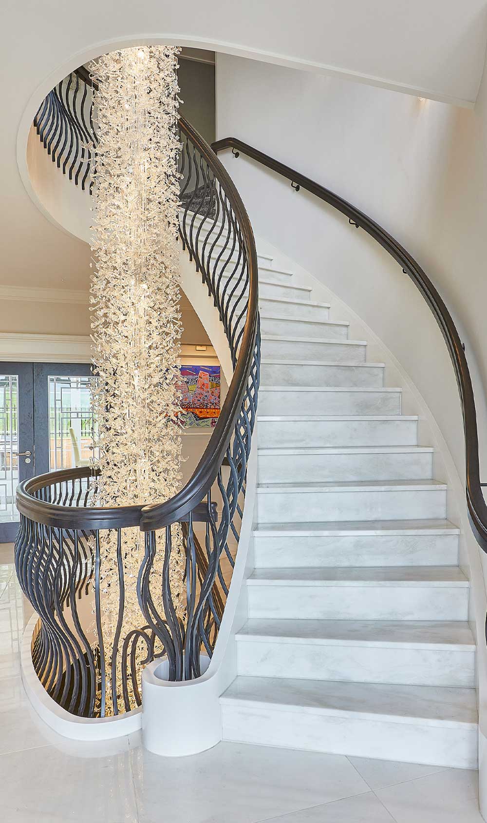 luxury near stairs