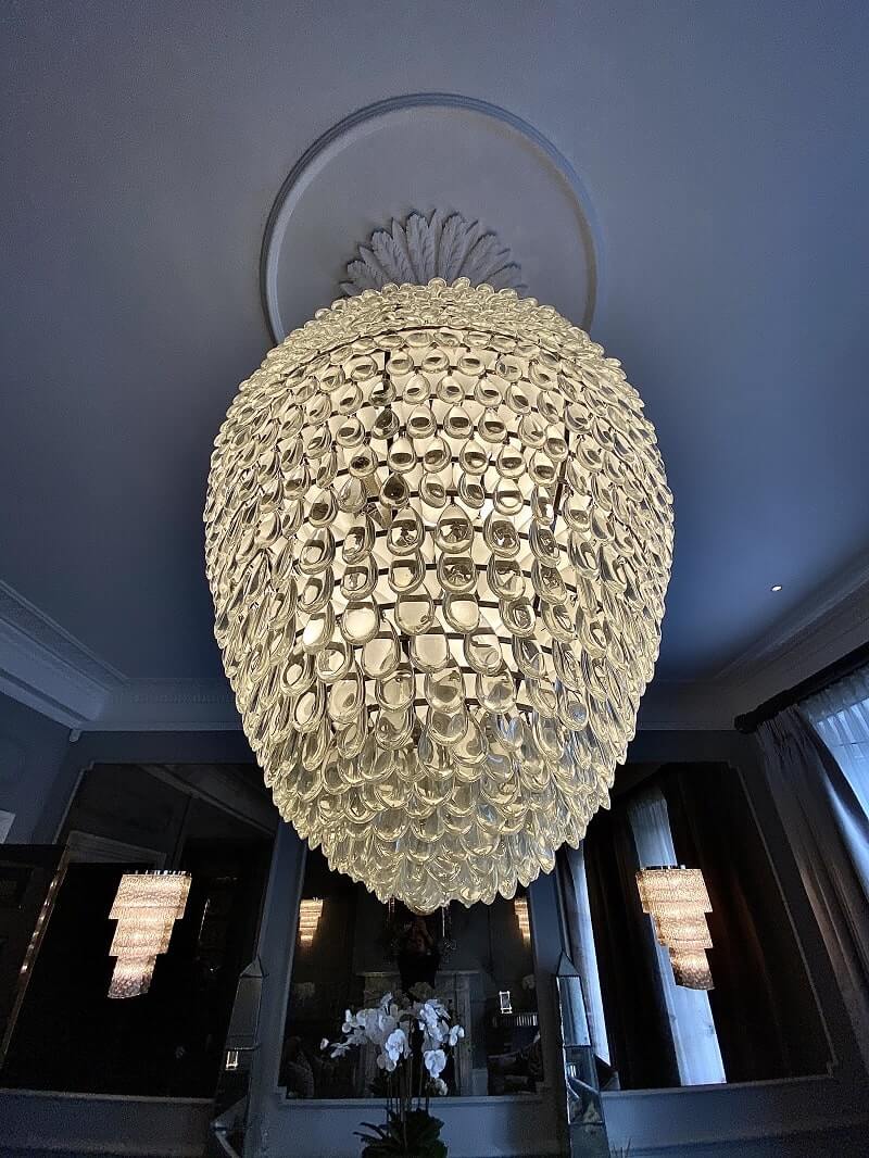 Luxury Contemporary - Pineapple Chandelier