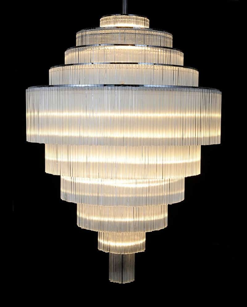 Pirola in Plume - Classic Chandelier