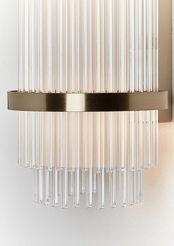 Custom Made Wall Sconces - Eccellenza Brass Plated