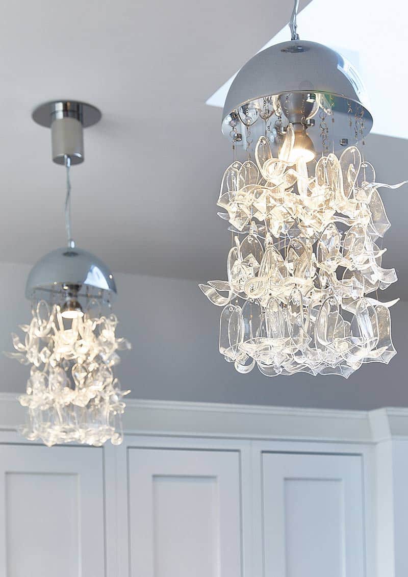 Sea Flowers Pendant detail Contemporary Chandelier