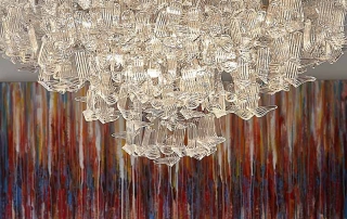 Sea Flowers Quadrato - Contemporary Chandelier