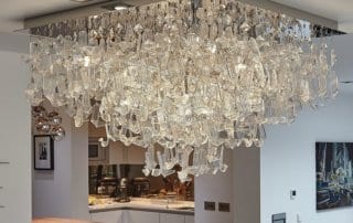 Sea Flowers Quadrato Custom-made Contemporary Chandelier